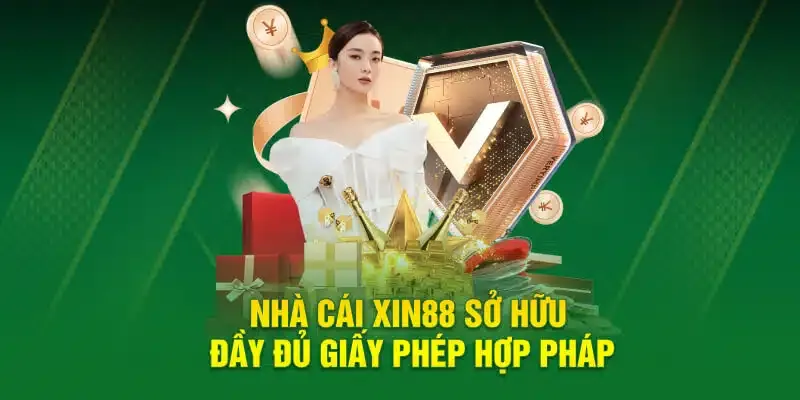 Sân chơi có đầy đủ giấy phép hợp pháp